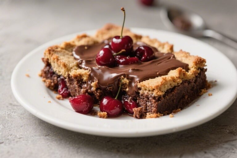 Chocolate Cherry Dump Cake – A Cozy, Crowd-Pleasing Dessert