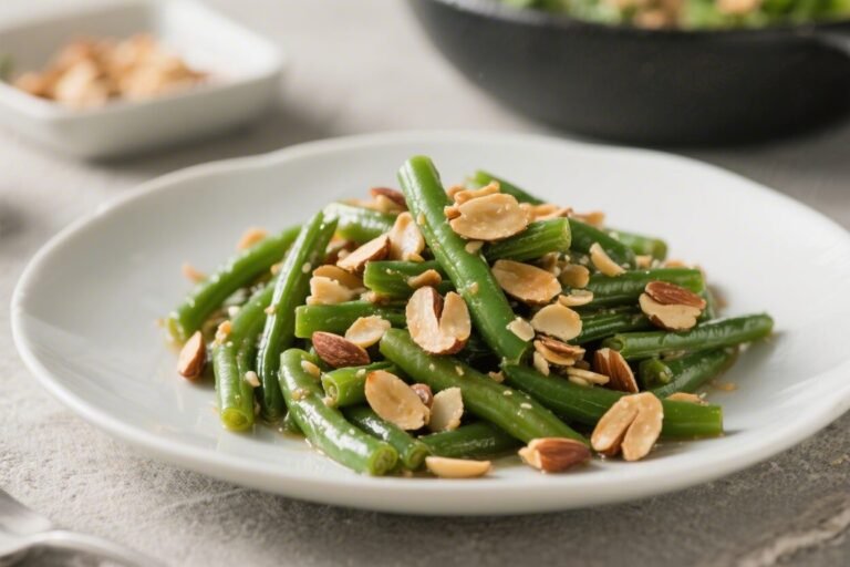 Make-Ahead Green Bean Almondine – A Fresh, Elegant Side You Can Prep Early