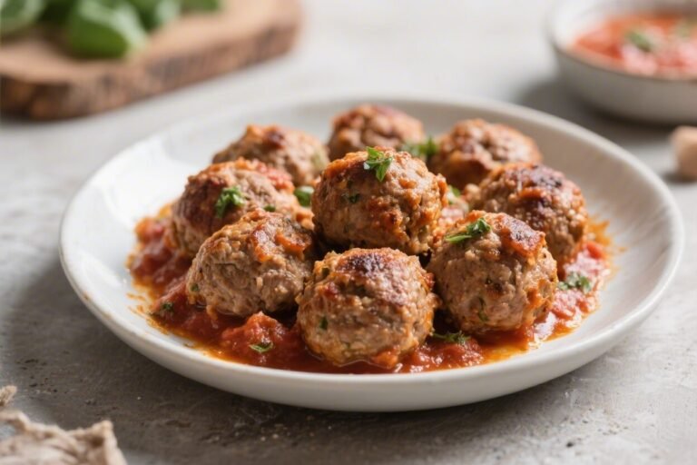 Baked Italian Turkey Meatballs – Tender, Flavorful, and Easy
