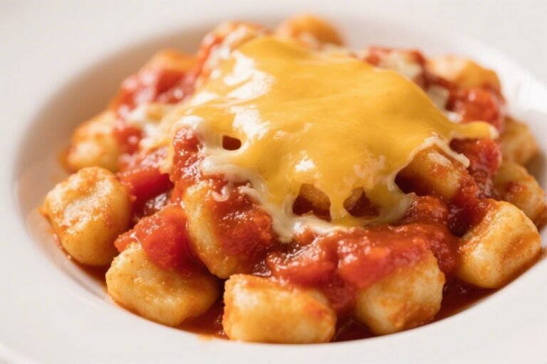 Cheesy Gnocchi With Tomato Sauce – Cozy, Comforting, and Easy