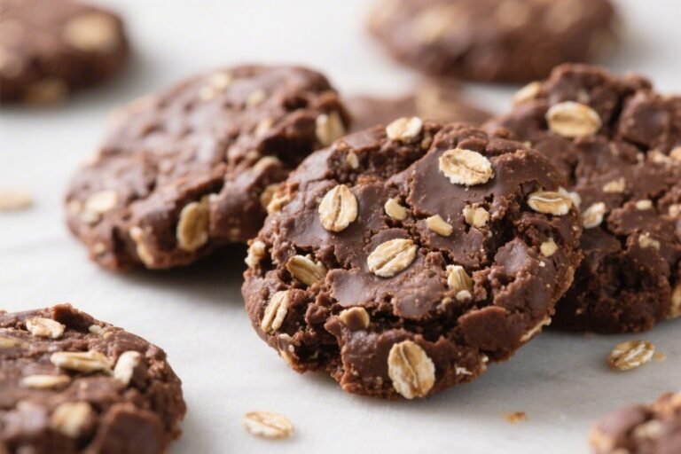 Classic No-Bake Chocolate Oat Cookies – Quick, Chewy, and Rich