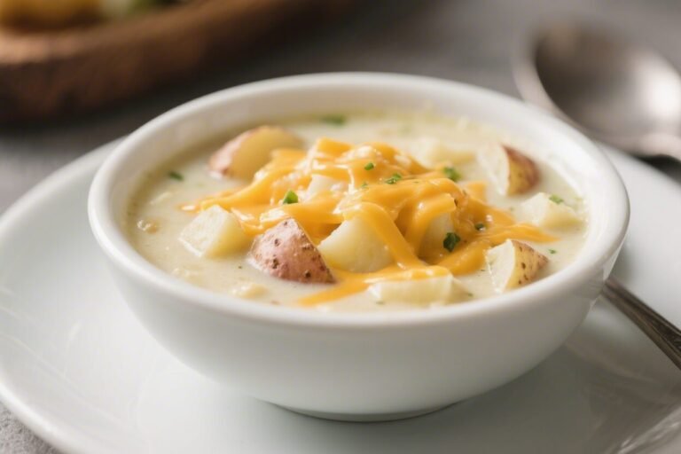 Cheesy Potato Chowder – Cozy, Creamy, and Satisfying