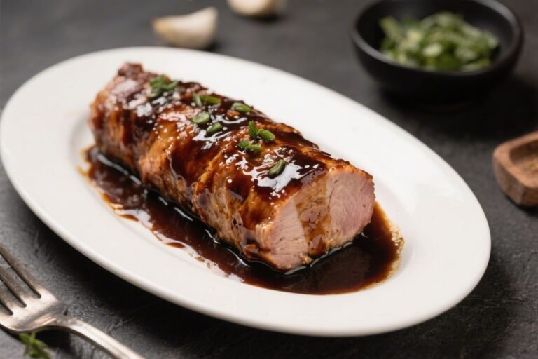 Slow Cooker Balsamic Glazed Pork Tenderloin – Easy, Flavorful, and Weeknight-Friendly