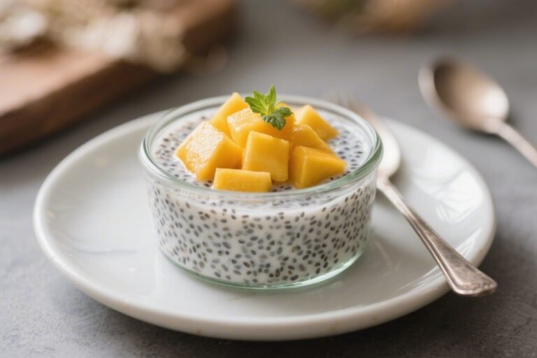 Chia Seed Pudding With Mango – Creamy, Bright, and Easy