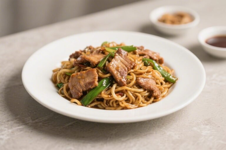 Pork Noodle Stir Fry – A Quick, Flavor-Packed Weeknight Dinner