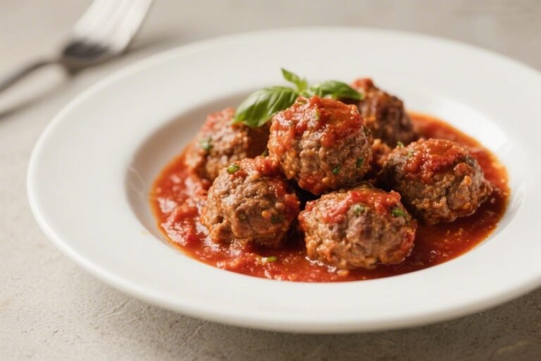 Turkey Meatballs in Marinara – Tender, Flavorful, and Weeknight-Friendly