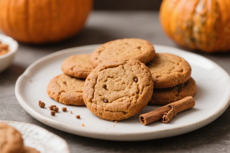 Pumpkin Gingersnap Cookies – Soft, Spiced, and Perfectly Chewy